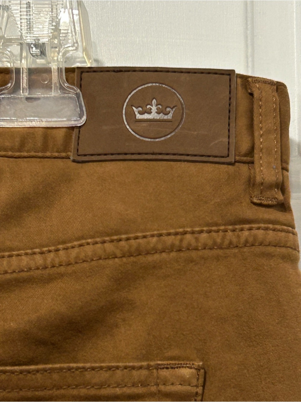 Peter Millar Crown Ultimate Sateen 5-Pocket Pants Chestnut Brown Men's Size 35 - Picture 7 of 13